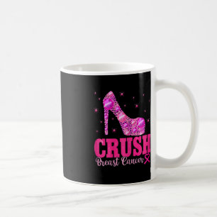 Crush borstkanker bewustzijn roze hakken koffiemok