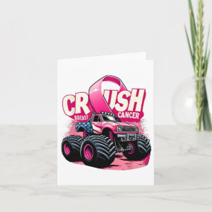 Crush Borstkanker Truck Borstkanker Awareness Kaart