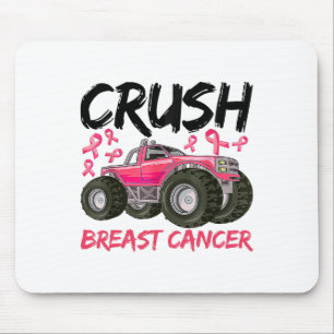 Crush Breast Cancer Awareness Truck Muismat