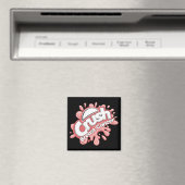 Crush Breast Cancer Magneet (Insitu (Vaatwasser))