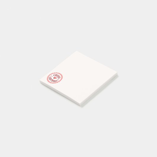 Crush Certified Cute Post-it® Notes (Schuin)