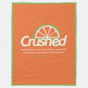 Crush Fleece Blanket Deken