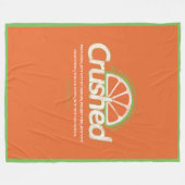 Crush Fleece Blanket Deken (Voorkant (Horizontaal))