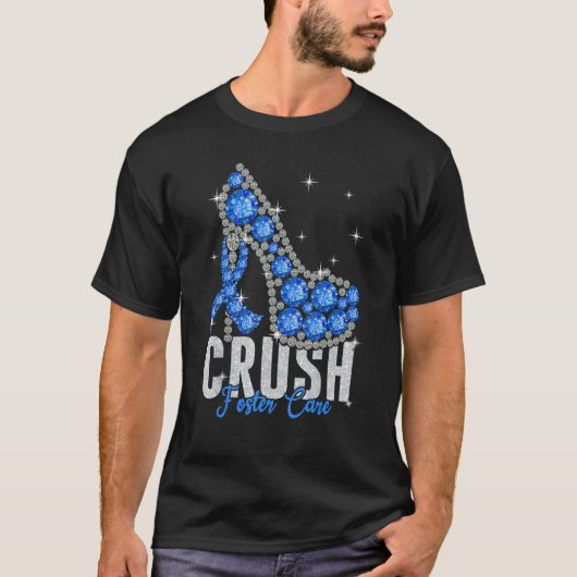Crush Foster Care Twinkle Lint Ondersteuning T-shirt (Voorkant)