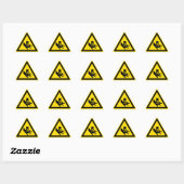Crush Hazard Warning Sticker (Vel)