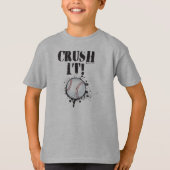 CRUSH IT BASEBALL T-SHIRT (Voorkant)
