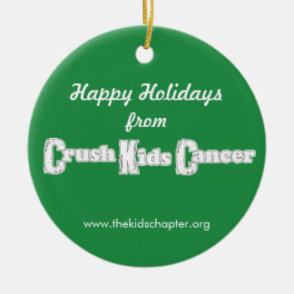 Crush Kinder Cancer Ornament