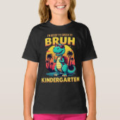 Crush Kindergarten Back To School Dinosaur T-Rex T-shirt (Voorkant)