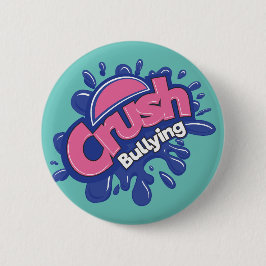 Crush Pesten Ronde Button 5,7 Cm