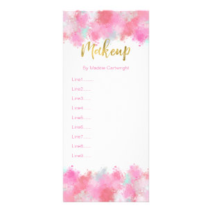 Crushed Blush Pink Make-up Rack Kaart