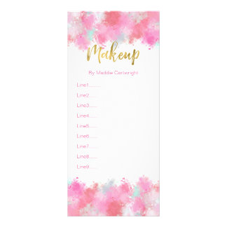 Crushed Blush Pink Make-up Rack Kaart