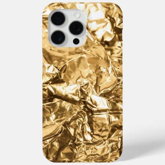 Crushed Golden Folds Case-Mate iPhone Case (Achterkant)