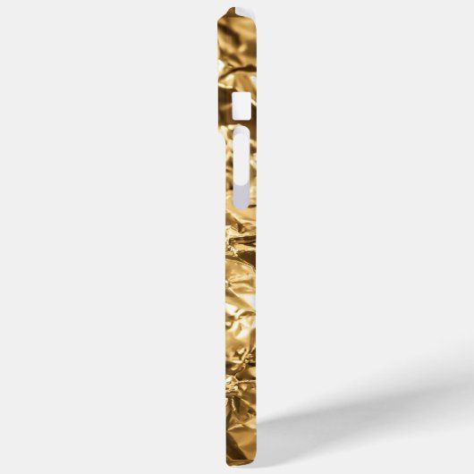Crushed Golden Folds Case-Mate iPhone Case (Achterkant / Links)