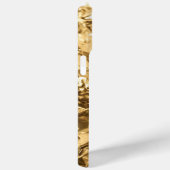 Crushed Golden Folds Case-Mate iPhone Case (Achterkant / Rechts)