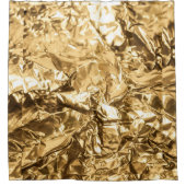 Crushed Golden Folds Douchegordijn (Voorkant)