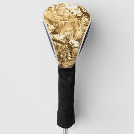 Crushed Golden Folds Golfheadcover