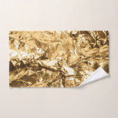 Crushed Golden Folds Handdoek (Handdoek)