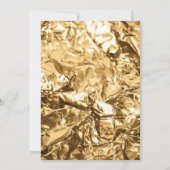 Crushed Golden Folds Kaart (Achterkant)