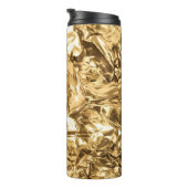 Crushed Golden Folds Thermosbeker (Geroteerd rechts)