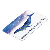 Crushen walvis van een tijd Alaska Hawaii Magneet (Linkerzijde)