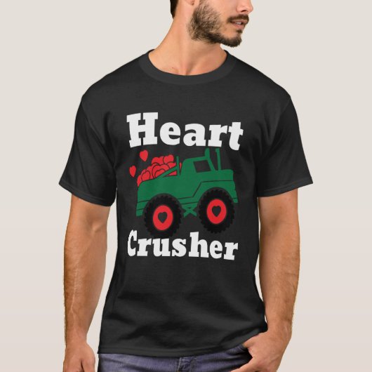 Crusher of Hearts Valentijnse voor Boys Kinder Va T-shirt (Voorkant)