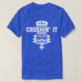 Crushin It Grappige Kerstmis Notenkraker T-shirt (Design voorkant)