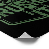 Crushin' It Nutcracker Christmas Xmas  Poster (Hoek)