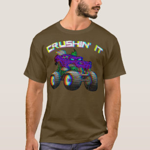 Crushin' Monster Truck  Retro260 T-shirt