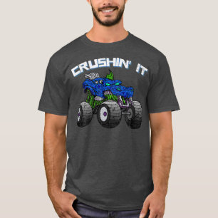 Crushin' Monster Truck Retro 261 T-shirt