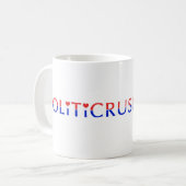 Crushin op de spreker koffiemok (Voorkant links)