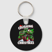 Crushing Christmas Truck For Boys Kids Holiday Sleutelhanger (Voorkant)