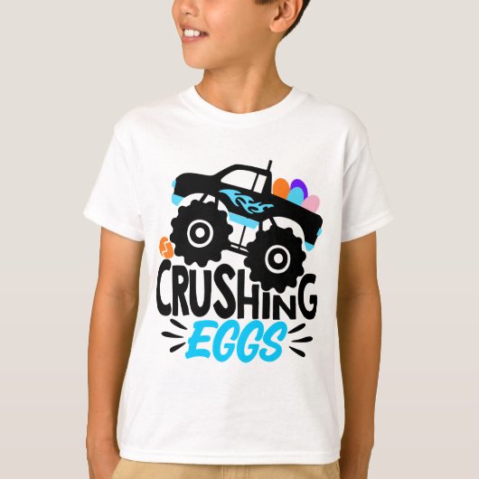 Crushing Eggs Truck | Pasen T-shirt (Voorkant)