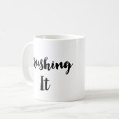 Crushing it Coffee of Tea Mok (Voorkant links)