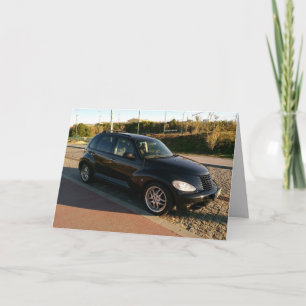 CRUSIN'VIA CRUISER CAR BIRTHDAY KAART VOOR HEM