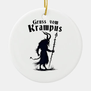 Cruss Vom Krampus Kerstmis Xmas Duivel Griezelen Keramisch Ornament