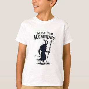 Cruss Vom Krampus Kerstmis Xmas Duivel Griezelen T-shirt
