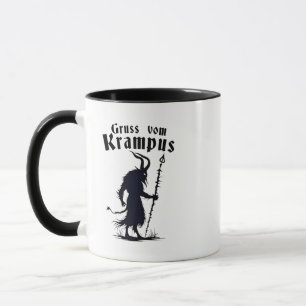 Cruss Vom Krampus Kerstmis Xmas Duivel Griezelig Mok