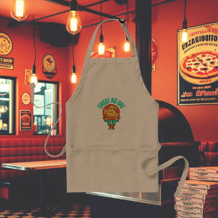 Crust No One – Sass & Slice Pizza Standaard Schort