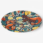 Crustaceans Paper Party Bord (Gekanteld)