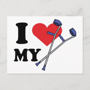 Crutch Love Briefkaart