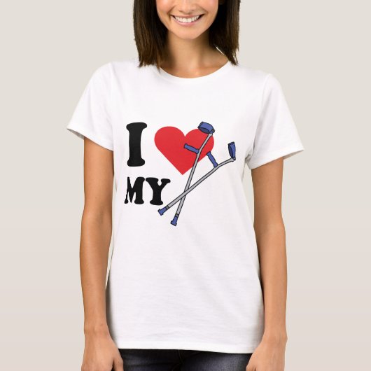 Crutch Love Dames T T-shirt (Voorkant)