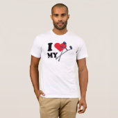 Crutch Love Mannen T T-shirt (Voorkant volledig)