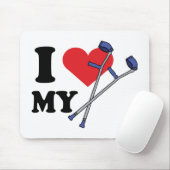 Crutch Love Mousepad Muismat (Met muis)