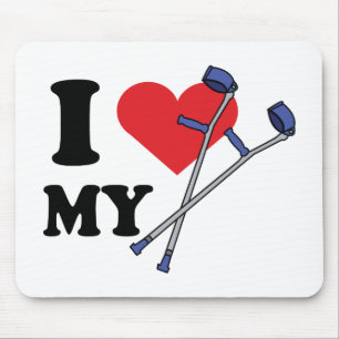 Crutch Love Mousepad Muismat