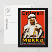 Cruwell Mekka Tobacco Briefkaart (Voorkant / Achterkant)