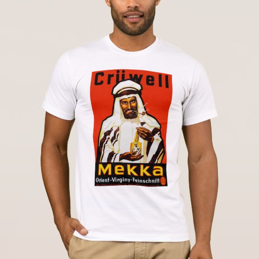 Cruwell Mekka Tobacco T-shirt (Voorkant)