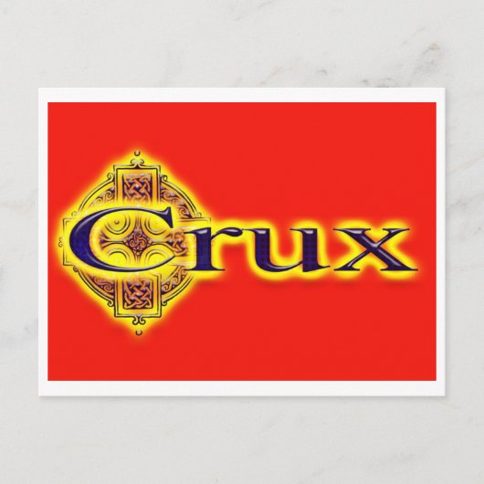 Crux Briefkaart (Voorkant)