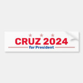 Cruz 2024-bumpersticker bumpersticker (Voorkant)