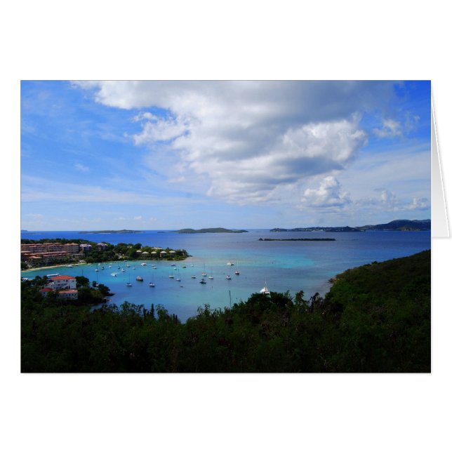 Cruz Bay, St. John, Amerikaanse Maagdeneilanden (Voorkant Horizontaal)