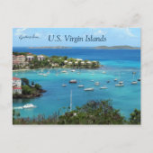 Cruz Bay St. John Amerikaanse Maagdeneilanden Briefkaart (Voorkant)